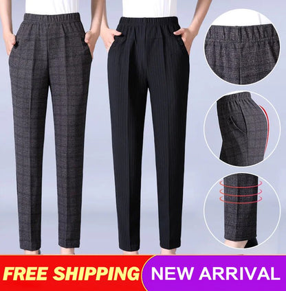 【Cumpără 1 primești 1 gratis】Pantaloni casual noi de vârstă mijlocie și în vârstă