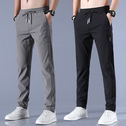 【Compre 1 y obtenga 1 gratis】【M-5XL】2024 nuevos pantalones elásticos informales para hombre, cómodos y a la moda--3853842